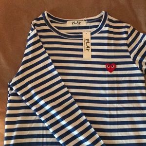 Comme Des Garçons Play Sky Blue longsleeve